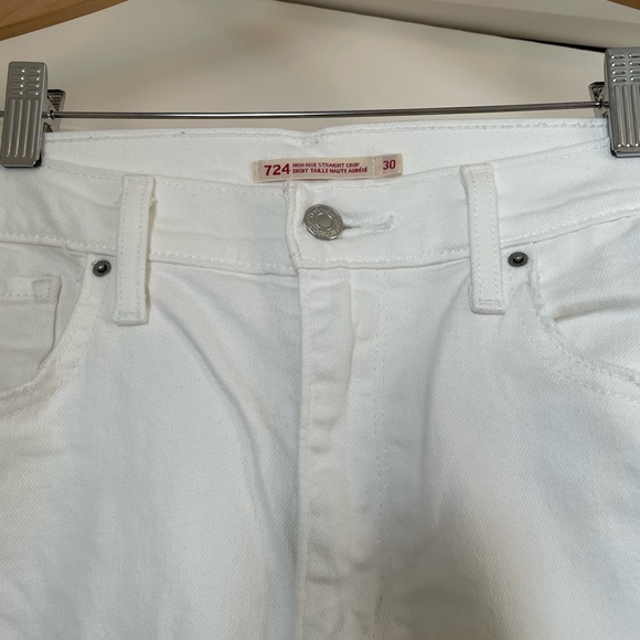 Levi’s 724 High Rise Straight Crop - Picture 2 of 4